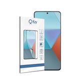 KZY İLETİŞİM Xiaomi Redmi Note 13 Pro ile Uyumlu Tam Kaplayan Fiber Nano Ekran Koruyucu Cam