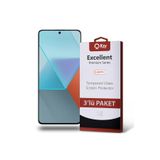 KZY İLETİŞİM Xiaomi Redmi Note 13 Pro ile Uyumlu Temperli Ekran Koruyucu Kırılmaz Cam Ekonomik 3'lü Paket