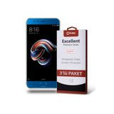 KZY İLETİŞİM Xiaomi Redmi Note 3 ile uyumlu Temperli Ekran Koruyucu Kırılmaz Cam Ekonomik 3'lü Paket