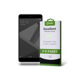 KZY İLETİŞİM Xiaomi Redmi Note 4x ile uyumlu Temperli Ekran Koruyucu Kırılmaz Cam Ekonomik 5'li Paket