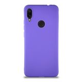 KZY İletişim Xiaomi Redmi Note 7 ile Uyumlu Kılıf Soft Premier Renkli Silikon Kapak - Mor