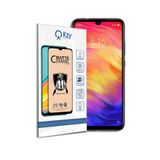 KZY İLETİŞİM Xiaomi Redmi Note 7 ile uyumlu Tam Kaplayan Mat Seramik Nano Esnek Ekran Koruyucu