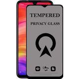 KZY İletişim Xiaomi Redmi Note 7 Tam Kaplayan Privacy Hayalet Temperli Ekran Koruycu Cam