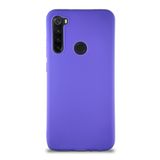 KZY İletişim Xiaomi Redmi Note 8 ile Uyumlu Kılıf Soft Premier Renkli Silikon Kapak - Mor