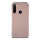 KZY İletişim Xiaomi Redmi Note 8 ile Uyumlu Kılıf Soft Premier Renkli Silikon Kapak - Pudra