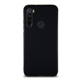 KZY İletişim Xiaomi Redmi Note 8 ile Uyumlu Kılıf Soft Premier Renkli Silikon Kapak - Siyah