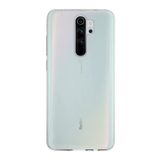 KZY İLETİŞİM Xiaomi Redmi Note 8 Pro ile uyumlu Kapak 1mm Şeffaf Silikon Kılıf