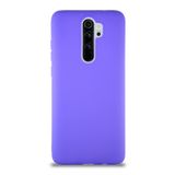 KZY İletişim Xiaomi Redmi Note 8 Pro ile Uyumlu Kılıf Soft Premier Renkli Silikon Kapak - Mor