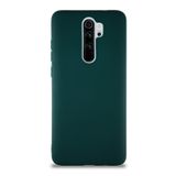 KZY İletişim Xiaomi Redmi Note 8 Pro ile Uyumlu Kılıf Soft Premier Renkli Silikon Kapak - Yeşil