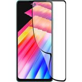 Kzy Infinix Hot 30 ile Uyumlu Tam Kaplayan Fiber Nano Ekran Koruyucu Cam - Şeffaf