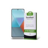 KZY KZY İletişim Xiaomi Redmi Note 13 Pro 5G ile Uyumlu Temperli Ekran Koruyucu Kırılmaz Cam Ekonomik 5'li Paket