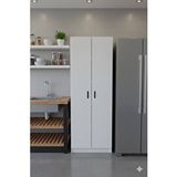 Kzy Mobilya Mocha 3 Erzak,kiler,mutfak Dolabı Çok Amaçlı Dolap - Beyaz