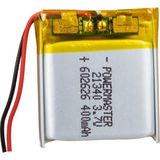 kzy mobilyal Powermaster 602626 3.7 Volt 400 Mah Lityum Polimer Pil - 1 Adet