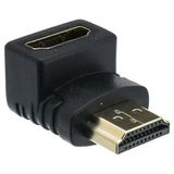 kzy mobilyal Powermaster HDMI Dişi Erkek 90 Derece L Tip Ara Adaptör Siyah Renkli Fiş Özellikli - Yok