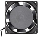 kzy mobilyal PowerMaster PM-21379 90x90x25mm 9X9 Metal Kasa Fan AC220 Volt Düşük Gürültü Özelliği ile Güvenilir Soğutma - Renkli