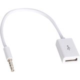 kzy mobilyal Powermaster PM-33294 Usb Dişi To Aux Stereo 3 Boğumlu Kablo