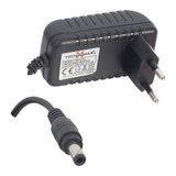 kzy mobilyal Powermaster Pm-8115 12 Volt - 1.5 Amper Plastik Kasa Priz Tipi Adaptör 5.5*2.5 Uç