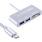 kzy mobilyal Powermaster USB Type-C Otg Combo Usb 3.0 Hub+Kart Okuyucu