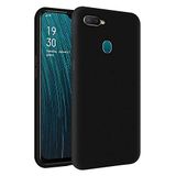 KZY Oppo A5s İçi Kadife Soft Logosuz Lansman Silikon Kılıf - Siyah