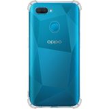 Kzy Oppo Ax7 Kapak Şeffaf Antishock Köşe Korumalı Silikon Kılıf - Oppo A7X