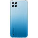 Kzy Realme C25Y Kapak Kamera Korumalı Antishock Köşe Korumalı Şeffaf Silikon Kılıf