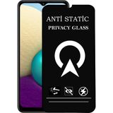 Kzy Samsung Galaxy A02 Tam Kaplayan Anti Statik Görünmez Safir Ekran Koruyucu Hayalet Cam - Saydam
