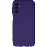 Kzy Samsung Galaxy A04S Kapak Içi Kadife Kamera Korumalı Lansman Silikon Kılıf - Mor