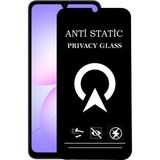 Kzy Samsung Galaxy A07 ile Uyumlu Tam Kaplayan Anti Statik Görünmez Safir Ekran Koruyucu Hayalet Cam - Şeffaf