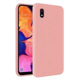 KZY Samsung Galaxy A10 İçi Kadife Soft Logosuz Lansman Silikon Kılıf - Pembe