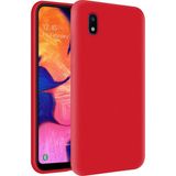 Kzy Samsung Galaxy A10 İçi Kadife Soft Silikon Kılıf - Kırmızı