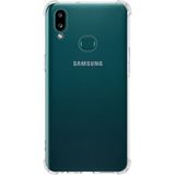Kzy Samsung Galaxy A10S Kapak Köşe Korumalı Airbag Antishock Silikon Kılıf - Şeffaf