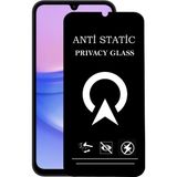Kzy Samsung Galaxy A15 İle Uyumlu Tam Kaplayan Anti Statik Görünmez Safir Ekran Koruyucu Hayalet Cam - Şeffaf