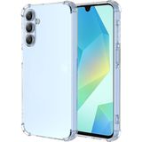 Kzy Samsung Galaxy A16 ile Uyumlu Kapak Kamera Korumalı Airbag Antishock Köşe Korumalı Şeffaf Silikon Kılıf