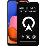 Kzy Samsung Galaxy A20S Tam Kaplayan Anti Statik Görünmez Safir Ekran Koruyucu Hayalet Cam - Saydam