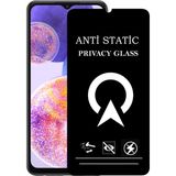 Kzy Samsung Galaxy A23 Tam Kaplayan Anti Statik Görünmez Safir Ekran Koruyucu Hayalet Cam - Saydam