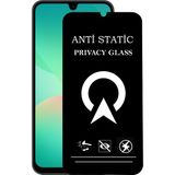 Kzy Samsung Galaxy A26 ile Uyumlu Tam Kaplayan Anti Statik Görünmez Safir Ekran Koruyucu Hayalet Cam - Şeffaf