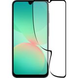Kzy Samsung Galaxy A26 ile Uyumlu Tam Kaplayan Fiber Nano Ekran Koruyucu Cam - Şeffaf