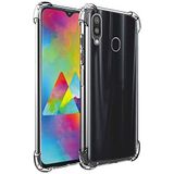 KZY Samsung Galaxy A30 Şeffaf Airbag Antishock Silikon Kılıf