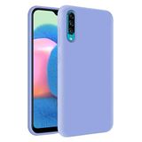 KZY Samsung Galaxy A30s İçi Kadife Soft Logosuz Lansman Silikon Kılıf - Lila