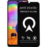 Kzy Samsung Galaxy A31 Tam Kaplayan Anti Statik Görünmez Safir Ekran Koruyucu Hayalet Cam - Saydam