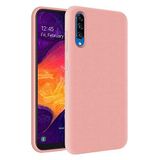 KZY Samsung Galaxy A50 İçi Kadife Soft Logosuz Lansman Silikon Kılıf - Pembe