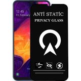 Kzy Samsung Galaxy A50 Tam Kaplayan Anti Statik Görünmez Safir Ekran Koruyucu Hayalet Cam - Saydam