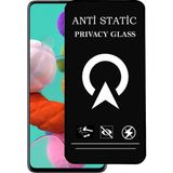Kzy Samsung Galaxy A51 Tam Kaplayan Anti Statik Görünmez Safir Ekran Koruyucu Hayalet Cam - Saydam