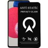 Kzy Samsung Galaxy A52S Tam Kaplayan Anti Statik Görünmez Safir Ekran Koruyucu Hayalet Cam - Saydam