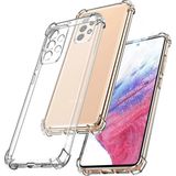 Kzy Samsung Galaxy A53 5g Kapak Kamera Korumalı Antişok Airbag Köşe Korumalı Silikon Şeffaf Kılıf