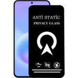 Kzy Samsung Galaxy A57 5g ile Uyumlu Tam Kaplayan Anti Statik Görünmez Safir Ekran Koruyucu Hayalet Cam - Şeffaf