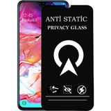 Kzy Samsung Galaxy A70 Tam Kaplayan Anti Statik Görünmez Safir Ekran Koruyucu Hayalet Cam - Saydam