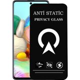 Kzy Samsung Galaxy A71 Tam Kaplayan Anti Statik Görünmez Safir Ekran Koruyucu Hayalet Cam - Saydam