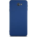 Kzy Samsung Galaxy J7 Prime 2 Kapak Içi Kadife Lansman Silikon Kılıf - Lacivert