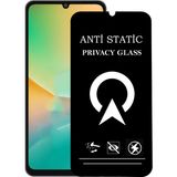 Kzy Samsung Galaxy M06 ile Uyumlu Tam Kaplayan Anti Statik Görünmez Safir Ekran Koruyucu Hayalet Cam - Şeffaf - Galaxy M06 5G